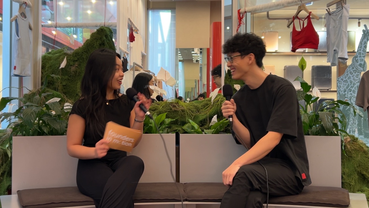 Founders In Motion — Thea Ngo interviewing Nathan Yun